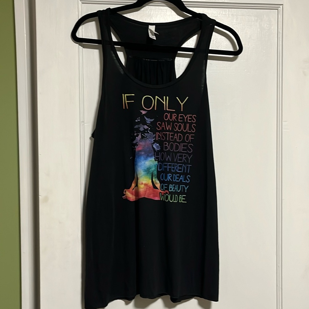 Black tank.  2XL. New without tags.